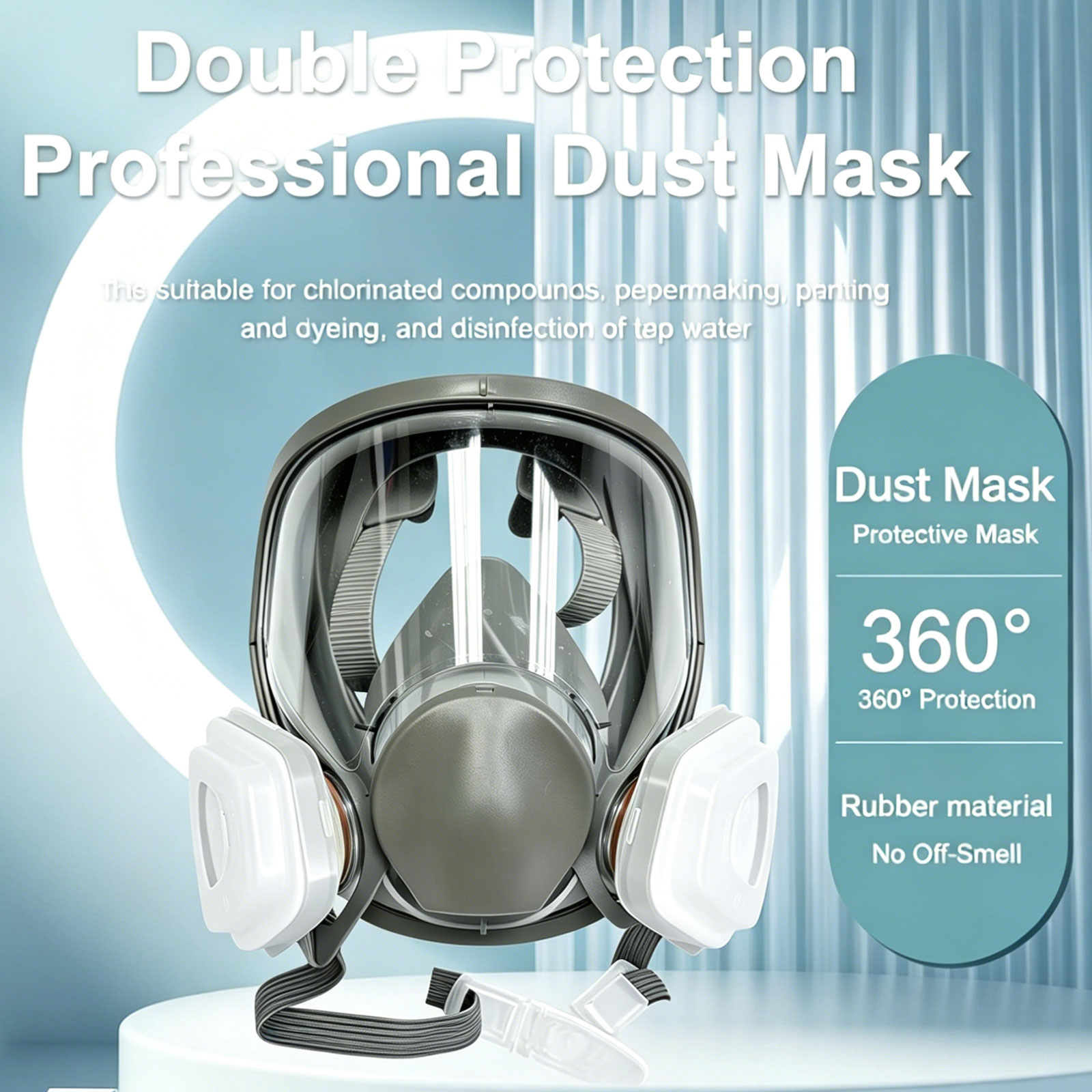 6800 Volledig gezichtsmasker m - Dust Mask Construction recensie en prijs
