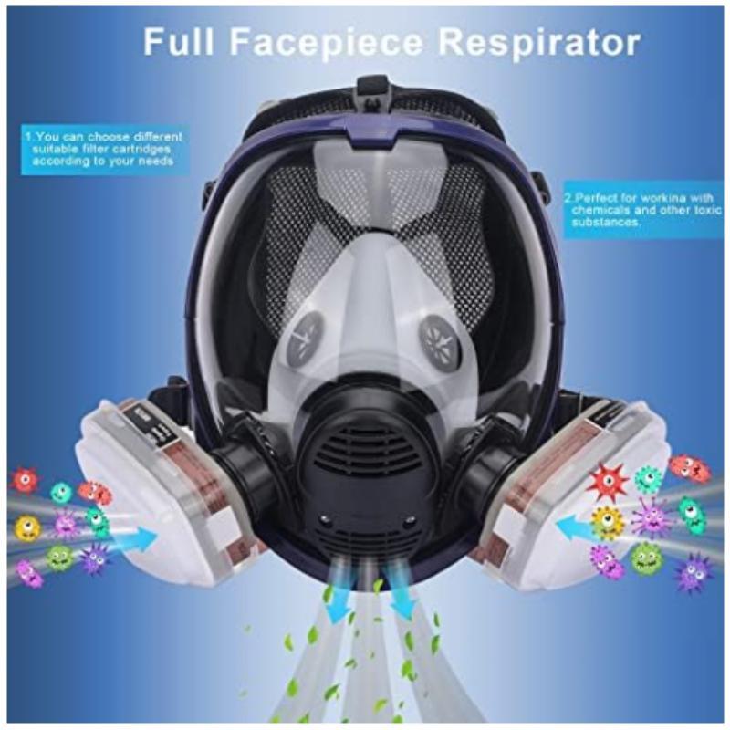 Chemisch gasmasker 6800, stofm - Dust Mask Construction recensie en prijs