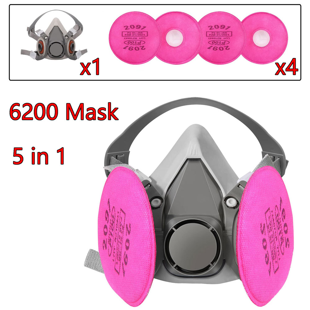 Gasmasker 6200 Set voor voertu - Dust Mask Construction recensie en prijs